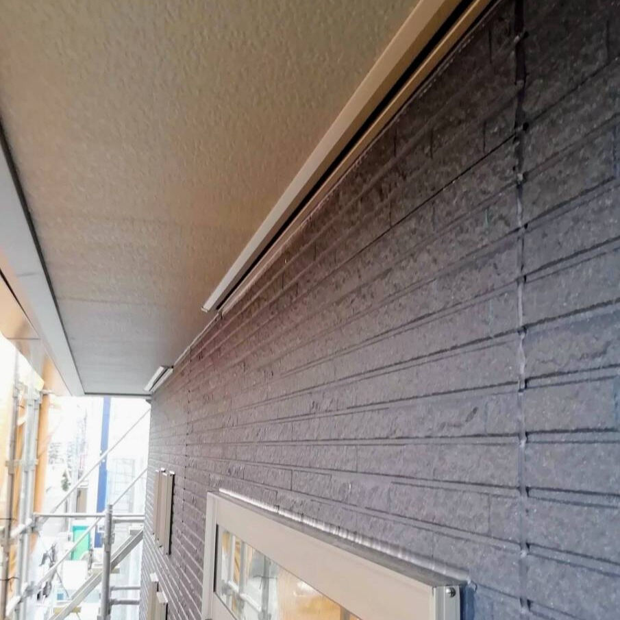 #外壁工事#ｻｲﾃﾞｨﾝｸﾞ#金具留め工法#屋根#雨樋#塗装